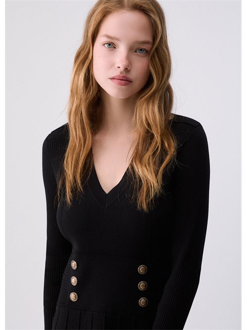 Abito midi in maglia LIU JO | WF6227MS81R/22222